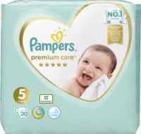 Photos - Nappies Pampers Premium Care 5 / 30 pcs 