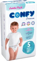 Photos - Nappies Confy Premium Diapers 5 / 50 pcs 