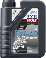 Photos - Engine Oil Liqui Moly Motorbike 4T HC Street 5W-40 1 L