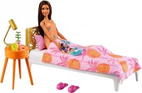 Photos - Doll Barbie Doll and Bedroom Playset GRG86 