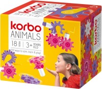 Photos - Construction Toy Korbo Animals 18 65904 