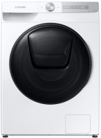 Photos - Washing Machine Samsung WW90T754ABH white
