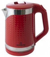 Photos - Electric Kettle Crownberg CB-2844 A red