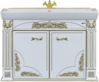 Photos - Washbasin cabinet Misty Barokko 120 