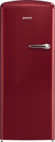 Photos - Fridge Gorenje ORB 153 R burgundy