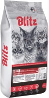 Photos - Cat Food Blitz Adult Beef 10 kg 