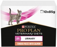 Photos - Cat Food Pro Plan Veterinary Diets UR Salmon  10 pcs