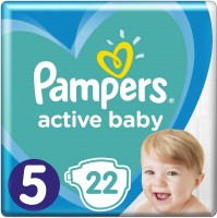 Photos - Nappies Pampers Active Baby 5 / 22 pcs 