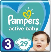 Photos - Nappies Pampers Active Baby 3 / 29 pcs 