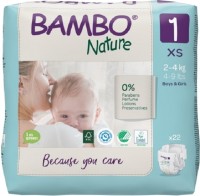 Photos - Nappies Bambo Nature Diapers 1 / 22 pcs 