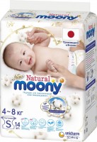 Photos - Nappies Moony Natural Diapers S / 14 pcs 