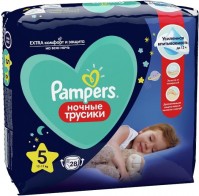 Photos - Nappies Pampers Night Pants 5 / 28 pcs 