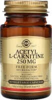 Photos - Fat Burner SOLGAR Acetyl-L-Carnitine 250 mg 30 cap 30