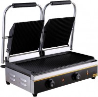 Photos - Electric Grill Viatto GH-813H stainless steel