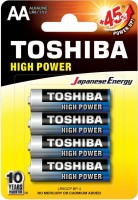 Photos - Battery Toshiba High Power  4xAA