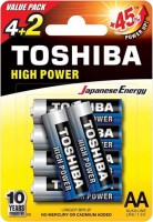 Photos - Battery Toshiba High Power  6xAA