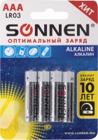 Photos - Battery SONNEN Alkaline  4xAAA