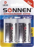 Photos - Battery SONNEN Alkaline 2xD 