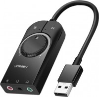 Photos - Sound Card Ugreen USB Sound Card 