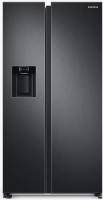 Photos - Fridge Samsung RS68A8830B1 graphite