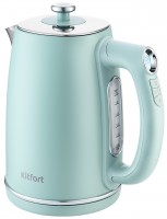 Photos - Electric Kettle KITFORT KT-6120-1 turquoise