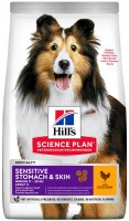 Photos - Dog Food Hills SP Adult Medium Sensitive Stomach Chicken 