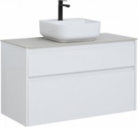 Photos - Washbasin cabinet AQUANET Nova Lite 100 00242581 