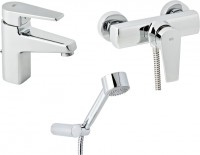 Photos - Bath Tap Set Genebre Klip 03KL-shower