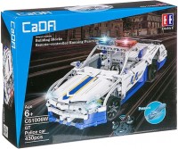 Photos - Construction Toy CaDa GT Police Car C51006w 