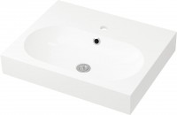 Photos - Bathroom Sink IKEA BRAVIKEN 61 301.955.48 610 mm