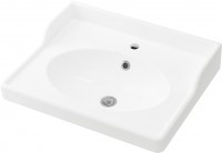 Photos - Bathroom Sink IKEA RATTVIKEN 62 902.165.76 620 mm