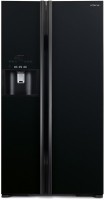 Photos - Fridge Hitachi R-S700GPRU2 GBK black