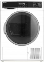 Photos - Tumble Dryer Sharp KD-HHH9S8GW3 