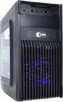 Photos - Computer Case QUBE QB20A LED black