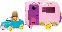 Photos - Doll Barbie Club Chelsea Camper Playset with Chelsea FXG90 