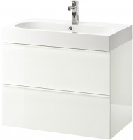 Photos - Washbasin cabinet IKEA GODMORGON/BRAVIKEN 80 192.923.86 