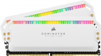 Photos - RAM Corsair Dominator Platinum RGB DDR4 2x8Gb CMT16GX4M2K4000C19W