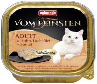 Photos - Cat Food Animonda Adult Vom Feinsten Chicken/Salmon/Spinach 
