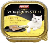 Photos - Cat Food Animonda Adult Vom Feinsten Turkey/Beef/Carrots 