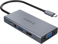 Photos - Card Reader / USB Hub Orico MC-U501P 