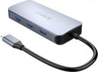 Photos - Card Reader / USB Hub Orico MC-U602P 