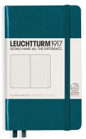 Photos - Notebook Leuchtturm1917 Dots Notebook Pocket Pacific Green 