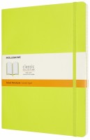 Photos - Notebook Moleskine Ruled Soft Notebook Large lime 