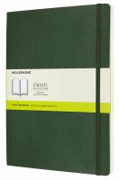 Photos - Notebook Moleskine Plain Soft Notebook Large Green 