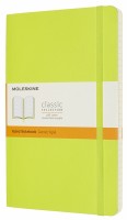 Photos - Notebook Moleskine Ruled Notebook Large Soft Lime 