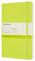 Photos - Notebook Moleskine Plain Notebook Large Soft Lime 