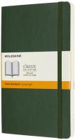 Photos - Notebook Moleskine Ruled Notebook Large Soft Green 