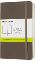 Photos - Notebook Moleskine Plain Notebook Pocket Soft Brown 