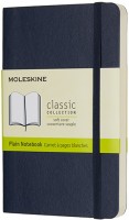 Photos - Notebook Moleskine Plain Notebook Pocket Soft Sapphire 