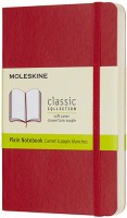 Photos - Notebook Moleskine Plain Notebook Pocket Soft Red 
